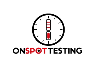 On Spot Testing .com logo design by Aslam