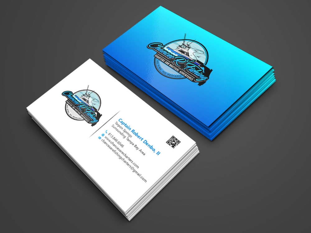 Chances R’ Fishing Charters and Nautical Adventures logo design by Boomstudioz