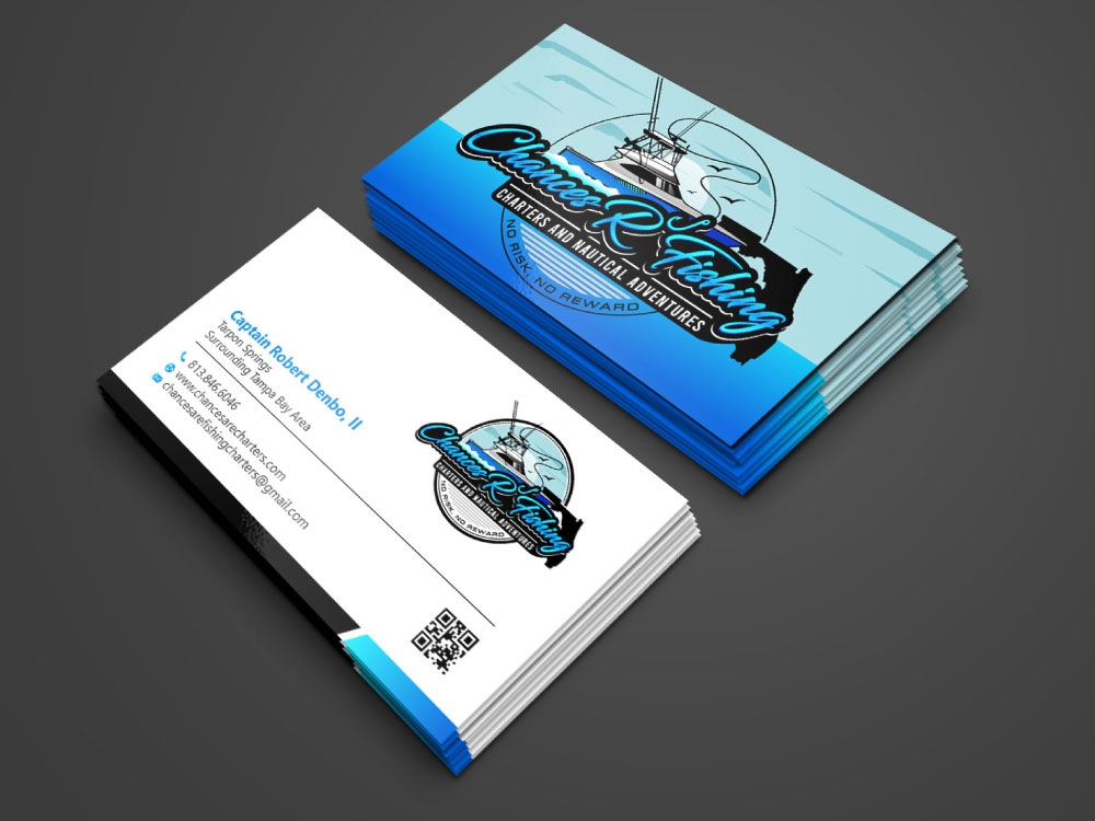 Chances R’ Fishing Charters and Nautical Adventures logo design by Boomstudioz