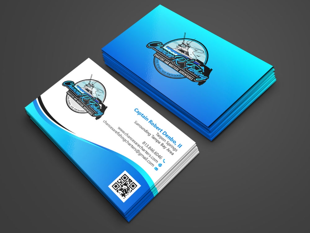 Chances R’ Fishing Charters and Nautical Adventures logo design by Boomstudioz