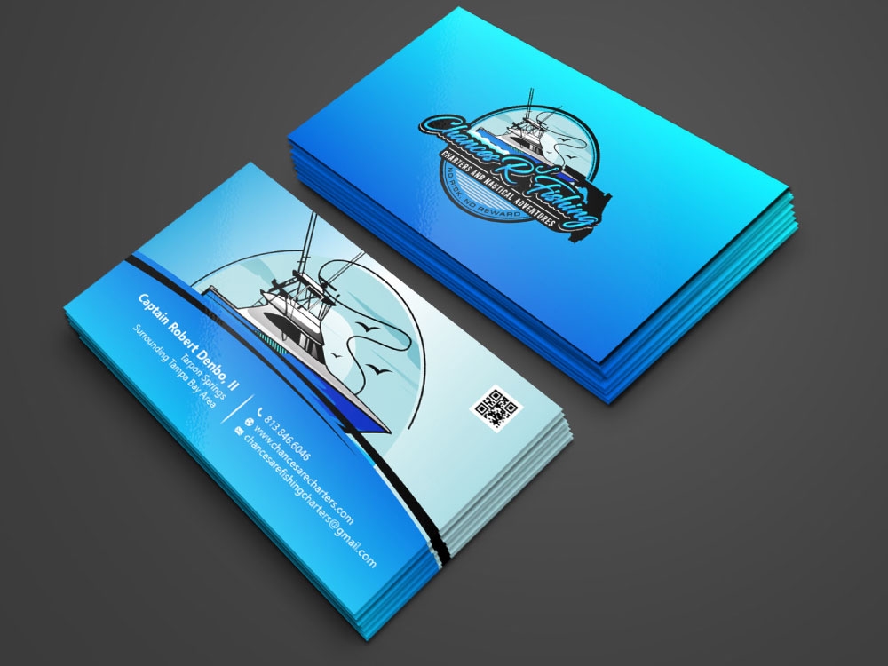 Chances R’ Fishing Charters and Nautical Adventures logo design by Boomstudioz