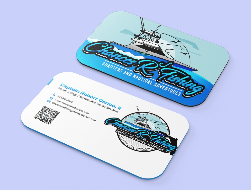 Chances R’ Fishing Charters and Nautical Adventures logo design by Niqnish