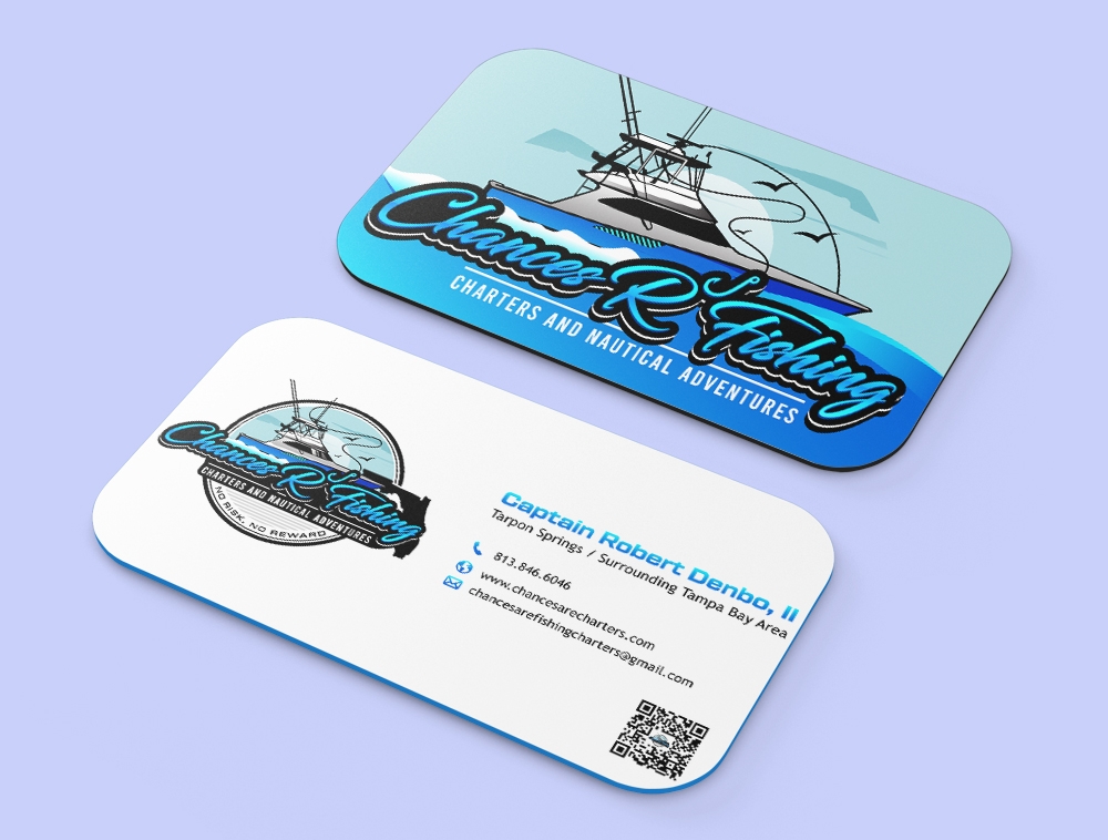 Chances R’ Fishing Charters and Nautical Adventures logo design by Niqnish
