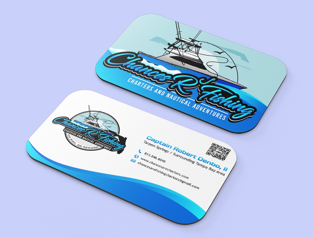 Chances R’ Fishing Charters and Nautical Adventures logo design by Niqnish