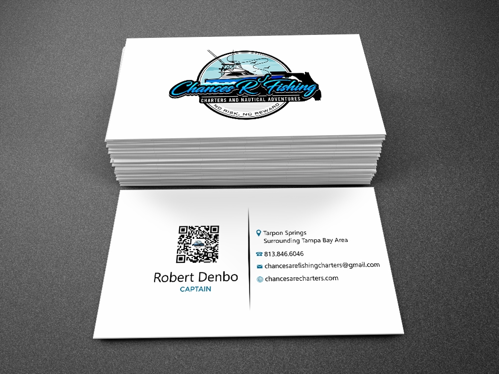 Chances R’ Fishing Charters and Nautical Adventures logo design by Girly