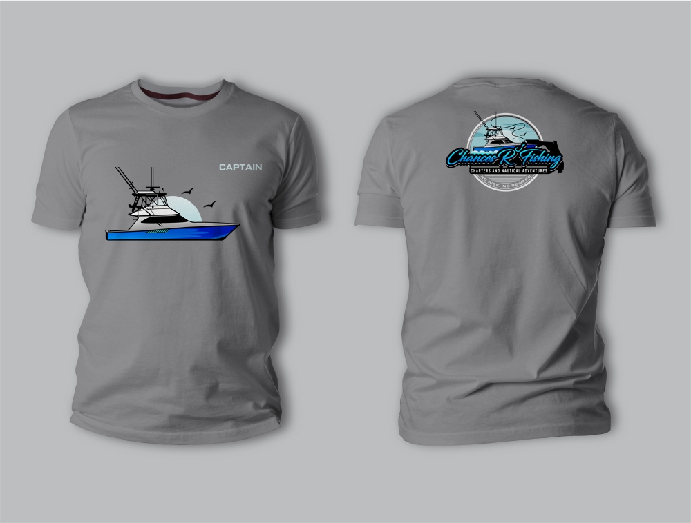 Chances R’ Fishing Charters and Nautical Adventures logo design by Niqnish