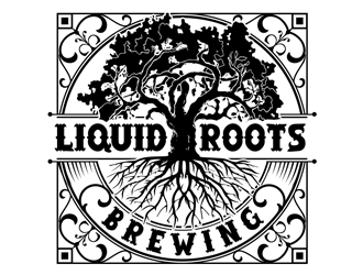 Liquid Roots Brewing  logo design by ProfessionalRoy