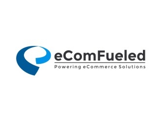 eComFueled ... tagline ... Powering eCommerce Solutions logo design by maspion