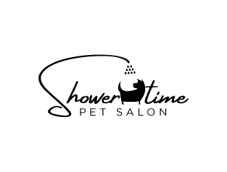 Shower time pet salon logo design by torresace