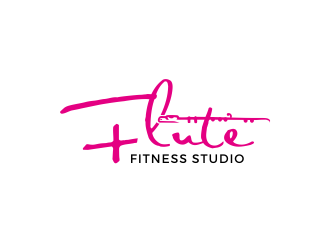 Flute Fitness Studio logo design by kimora