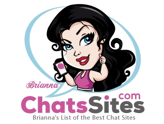 ChatsSites.com logo design by Logoboffin