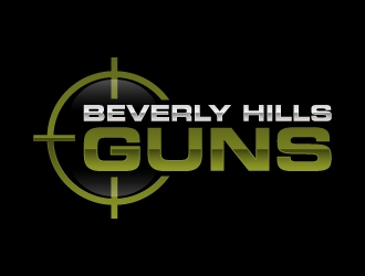 BEVERLY HILLS GUNS logo design by Kirito