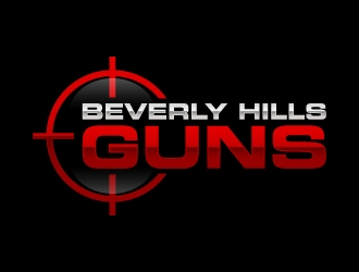 BEVERLY HILLS GUNS logo design by Kirito