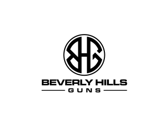 BEVERLY HILLS GUNS logo design by Barkah