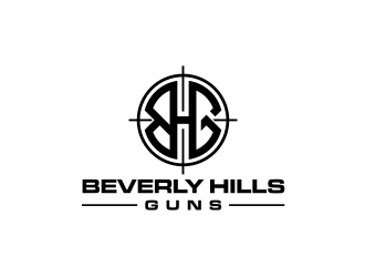 BEVERLY HILLS GUNS logo design by Barkah