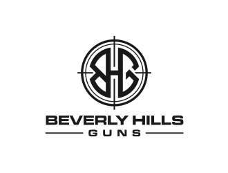 BEVERLY HILLS GUNS logo design by Barkah