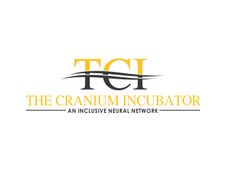 Company Name: The Cranium Incubator, Tagline: An Inclusive Neural Network  logo design by giphone