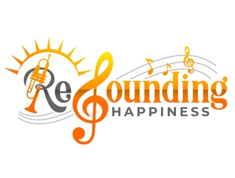 ReSounding Happiness logo design by DreamLogoDesign