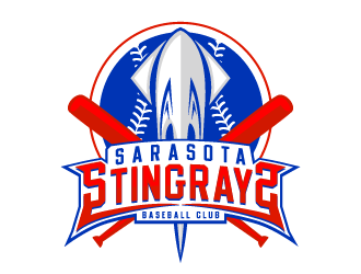 Sarasota Stingrays Baseball Club  logo design by Ultimatum