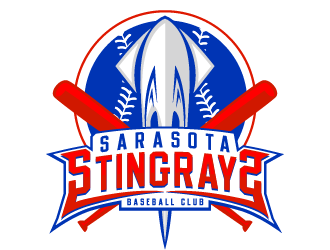 Sarasota Stingrays Baseball Club  logo design by Ultimatum