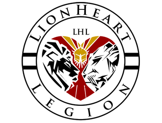 LionHeart Legion logo design by Coolwanz