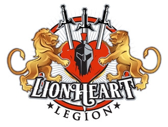 LionHeart Legion logo design by DreamLogoDesign