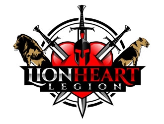 LionHeart Legion logo design by DreamLogoDesign