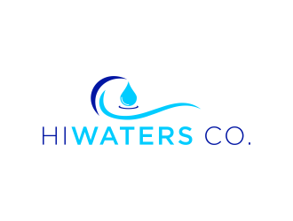 HiWaters co. logo design by checx