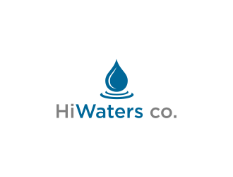 HiWaters co. logo design by .::ngamaz::.