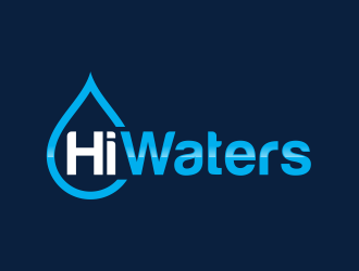 HiWaters co. logo design by scolessi