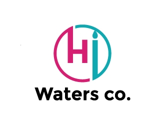 HiWaters co. logo design by aryamaity