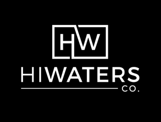 HiWaters co. logo design by nikkl