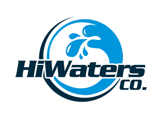 HiWaters co. logo design by kunejo