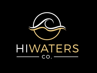 HiWaters co. logo design by gilkkj
