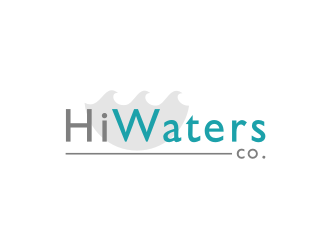 HiWaters co. logo design by bricton