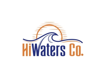 HiWaters co. logo design by adm3