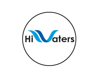 HiWaters co. logo design by Aslam