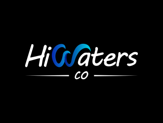 HiWaters co. logo design by yunda