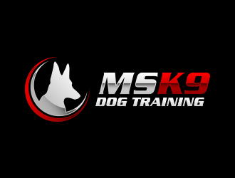 MSK9 Dog Training logo design by lexipej