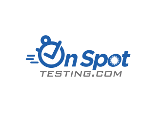 On Spot Testing .com logo design by YONK