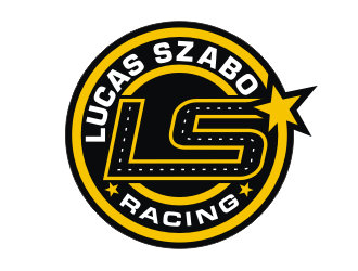 Lucas Szabo Racing logo design by coco