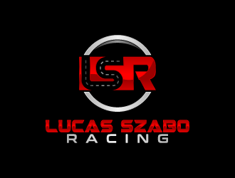 Lucas Szabo Racing logo design by fastsev