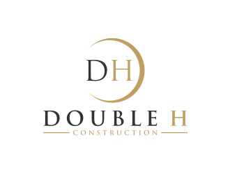 Double H Construction logo design by bricton