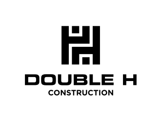 Double H Construction logo design by GemahRipah