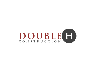 Double H Construction logo design by bricton