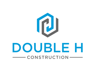 Double H Construction logo design by larasati