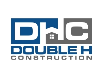 Double H Construction logo design by agil