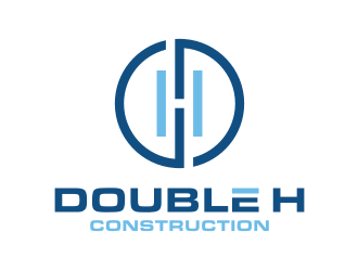 Double H Construction logo design by icha_icha