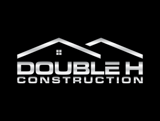 Double H Construction logo design by hopee