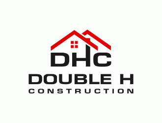 Double H Construction logo design by SelaArt